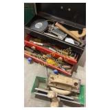 Tool box full of woodworking/carpenter tools