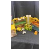 Vintage Fisher-Price house and accessories