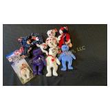 8 Collectible Beanie Babies