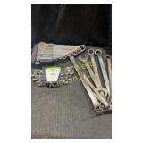 Assortment of wrench sets