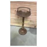 Vintage stand up copper ash tray