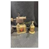 Two Antique blow torches including Turner,
