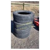 4 used truck tires 275/65R18 Good Year Wrangler