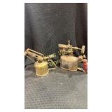 Two Antique blow torches