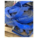 Four rolls of 2' water hose
