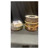 5 spools of  assorted welding wire