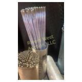 9 tubes of welding electrodes of various sizes