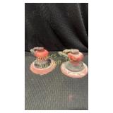 Two snap on pneumatic palm sanders