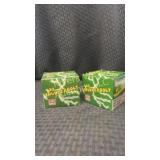 Two boxes of Remington 22 thunderbolt ammunition,