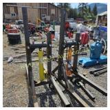 Hydraulic ram lift cart/ dolly
