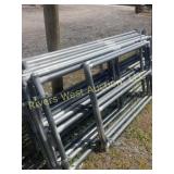 36' tall Access gates