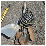 Assortment of shovels