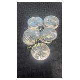 Twenty  2009 American Eagle Silver Dollars