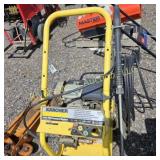 Carture pressure washer 2400 PSI 5 hP 2.5 gal
