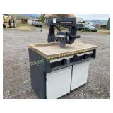 Sears Craftsman 10' radial saw with cabinet