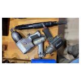 Four pneumatic tools, three-quarter inch in