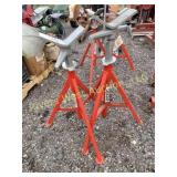 Pair of Rigid pipe stands