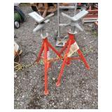 Pair of Rigid pipe stands