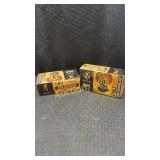 Two boxes of 9MM Luger, full metal jacket 115