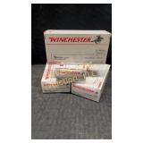 Four boxes of Winchester 9 MM Luger 115 grain