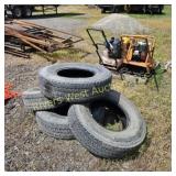 Set of four 16' radials
