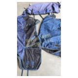 Three winter horse blankets sizes from 72ï¿½, 78ï¿½
