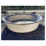 10 foot round poly stock water tank