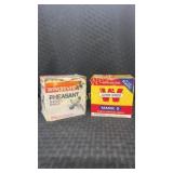 Two boxes of 16 gauge 2ï¿½3/4 inch shot shells