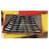 Set of Blackhawk ratchet wrenches, 5/16 inch to