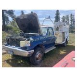 NON RUNNING 1989 Ford super duty Shop truck