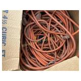 Box of large heavy duty extension cords
