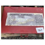 Central hydraulics port-a-power ram kit 7 piece