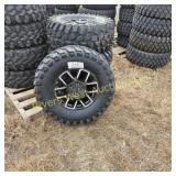 Set of four New30x11(10)-R15 tires and 5 hole rims