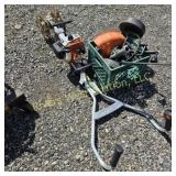 Stihl MM55c with tiller blades, and weedeater
