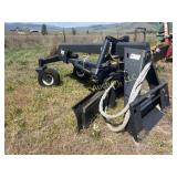 Bobcat 7' skid steer finish grader