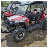 2011Polaris Ranger RZR S 800 with Polaris snowplow
