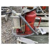 20 ton air over hydraulic jack