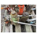 Assortment of 4 hydraulic jacks
