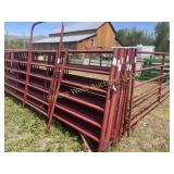 12 Behlem 16' panels with 10' gate panel