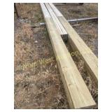 Two 26' 7x7 and one 20' 5X7 pole barn post
