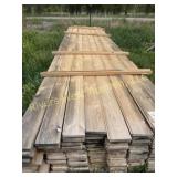 Bunk of TMW 1x6 edge tongue and groove wood