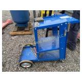 Suitcase welding cart
