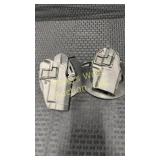 Two Black Hawk gun holsters