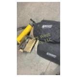 Three Coleman air mattresses and two pumps, one