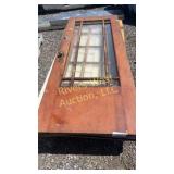 Five vintage doors
