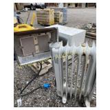 Radiant room heater and dbl burner propane heater