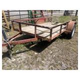 Big Tex flatbed utility trailer