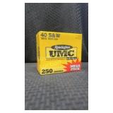 40 S&W1 80 GR. Mega pack 250 rounds ammunition.