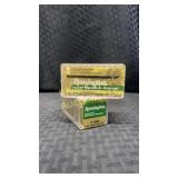Two boxes of Remington 17 HMR ammunition 50