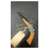 Custom made .22 LR single shot pistol wall hanger